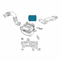 OEM 2015 Jeep Patriot Filter-Air Diagram - 4593914AC