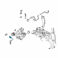 OEM 1997 Oldsmobile Silhouette Actuator Asm-Mode Valve Diagram - 10279824