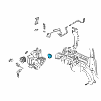 OEM 2000 Oldsmobile Silhouette Actuator Asm-Temperature Valve Diagram - 16208039