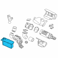 OEM 2014 Infiniti QX60 Charge Air Cooler Diagram - 14461-3KY0A