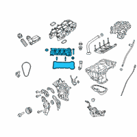 OEM Jeep Cover-Cylinder Head Diagram - 4893800AI