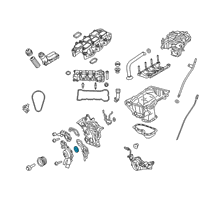 OEM Chrysler 300 Seal-CRANKSHAFT Oil Diagram - 68079589AA