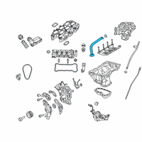 OEM 2022 Jeep Wrangler Tube-Oil Pickup Diagram - 68323867AA