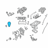 OEM Chrysler Chain-Timing Secondary Diagram - 5047963AB