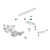 OEM Dodge Seat-Spring Diagram - 68012190AA