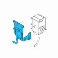 OEM BMW Holder Diagram - 61-25-7-593-035