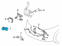 OEM 2022 Acura RDX *39680-TZA-J01ZZ Diagram - 39680-TZA-J01ZE