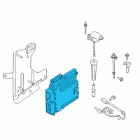 OEM 2020 Ford Edge ECM Diagram - K2GZ-12A650-AANP