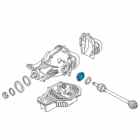 OEM BMW M340i Repair Kit Insert Nut Diagram - 33-12-7-607-158