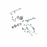 OEM 2000 Toyota Camry Suction Pipe Diagram - 88717-06060