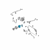 OEM 1996 Lexus ES300 STATOR, Magnet Clutch Diagram - 88411-33030