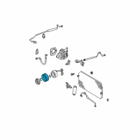 OEM 1998 Toyota Camry Rotor Diagram - 88412-33010