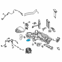 OEM 2013 Ford F-250 Super Duty Evaporator Assembly Seal Diagram - BC3Z-19C593-J