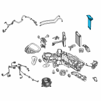 OEM 2011 Ford F-350 Super Duty Auxiliary Heater Diagram - BC3Z-18K463-A