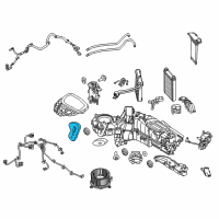 OEM Ford F-250 Super Duty Heater Assembly Seal Diagram - BC3Z-19B739-B