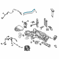 OEM 2016 Ford F-250 Super Duty Outlet Hose Diagram - BC3Z-18663-A