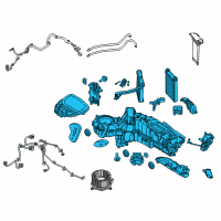 OEM Evaporator Assembly Diagram - BC3Z-19B555-N