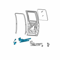 OEM 2002 Lincoln Blackwood Regulator Diagram - YL3Z-1627001-AA