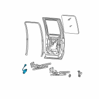 OEM 2002 Lincoln Blackwood Motor Diagram - 1L3Z-1623395-BA