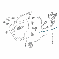 OEM 2015 Buick Encore Lock Rod Diagram - 95903097