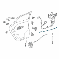 OEM Buick Encore Lock Rod Diagram - 95903097