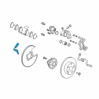 OEM 2017 Acura RLX Sensor Assembly, Rear Diagram - 57470-TY2-A01