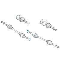 OEM Ford Retainer Diagram - FR3Z-4B422-A