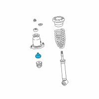 OEM 2004 Pontiac Vibe Insulator, Rear Shock Absorber Lower Diagram - 88971280