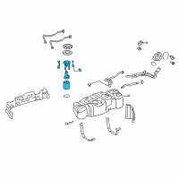 OEM 2020 Toyota Sequoia Fuel Pump Diagram - 77020-0C180