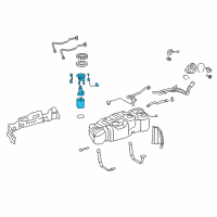 OEM 2010 Toyota Sequoia Fuel Pump Diagram - 77020-0C090