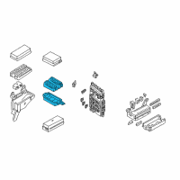 OEM Infiniti I35 Box Assy-Relay Diagram - 24380-33U00