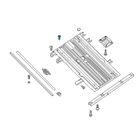 OEM Nissan Screw Diagram - 01432-0010U