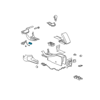 OEM Chevrolet Indicator, Automatic Transmission Control Diagram - 15946034