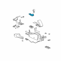 OEM 2010 Chevrolet Malibu Boot Asm-Automatic Transmission Control Diagram - 15951473
