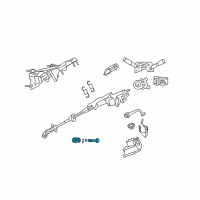 OEM 2013 Jeep Compass Cylinder-Ignition Lock Diagram - 5179511AA