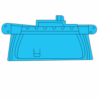 OEM Chrysler 300 Lamp-Center High Mounted Stop Diagram - 4805845AB