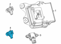 OEM Jeep Grand Cherokee L ACCELERATION Diagram - 68370841AA