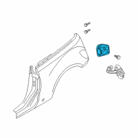 OEM Chrysler PT Cruiser Housing-Fuel Filler Diagram - 5067386AB