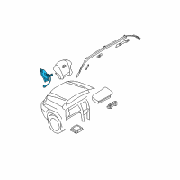 OEM 2007 Hyundai Tucson Clock Spring Contact Assembly Diagram - 93490-2E201