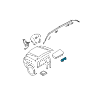 OEM Kia Sportage Sensor Assembly-Front Impact Diagram - 959302E000