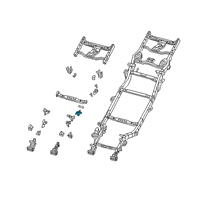 OEM Jeep Wrangler Bracket-Lower Control Arm Diagram - 68407984AA