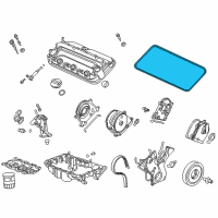 OEM 2005 Honda Accord Gasket Set, RR. Head Cover Diagram - 12050-RCJ-A00