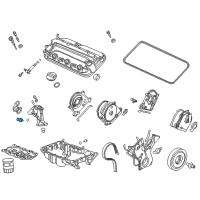 OEM Acura RSX Switch, Oil Pressure (Tec) Diagram - 37240-PT0-014