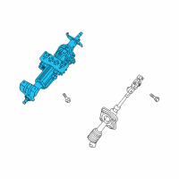 OEM Hyundai Column & Shaft Assembly-Steering Diagram - 56310-3J100