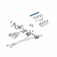 OEM Chevrolet Gasket Diagram - 12620947