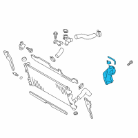 OEM 2017 Toyota 86 Reservoir Assembly Diagram - SU003-01185