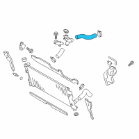 OEM Toyota GR86 Upper Hose Diagram - SU003-01188