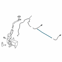 OEM 2020 Honda Civic Tube (540) Diagram - 76878-TGH-A01