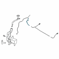 OEM Honda Tube (620) Diagram - 76879-TGH-A01