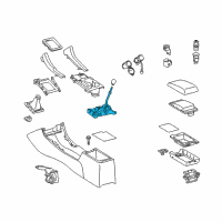 OEM Scion tC Shifter Diagram - 33530-21020